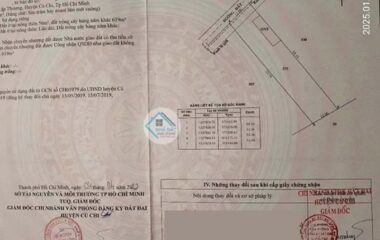 Bán Đất Củ Chi – ngang 12M dài 58M, có Thổ Cư, gần Đường Trung Lập