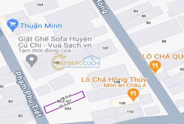 Bán đất thổ cư Xã Củ Chi – ảnh 1/4