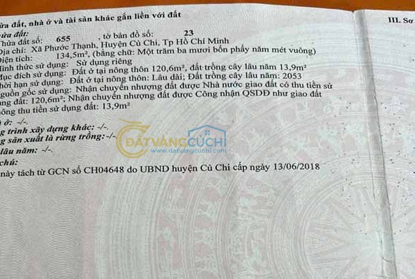 Bán nhà mặt tiền Xã Thái Mỹ – ảnh 3/5