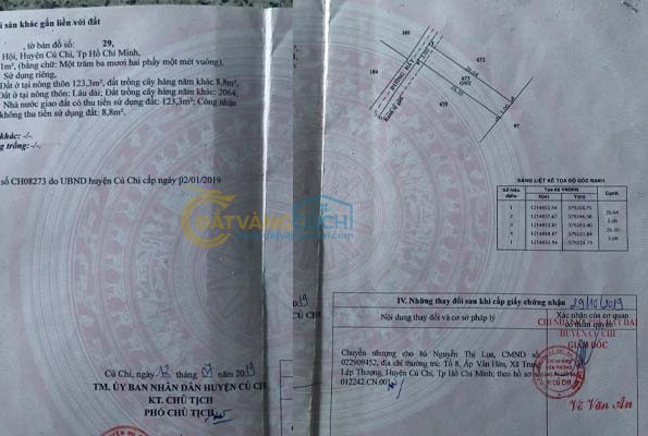 Bán đất thổ cư Xã Tân An Hội – ảnh 4/4