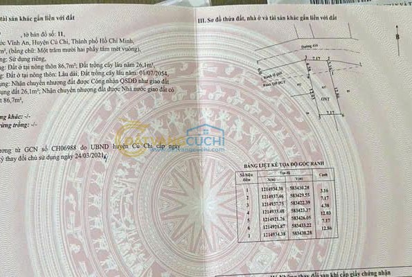 Bán nhà mặt tiền Xã Củ Chi – ảnh 4/4