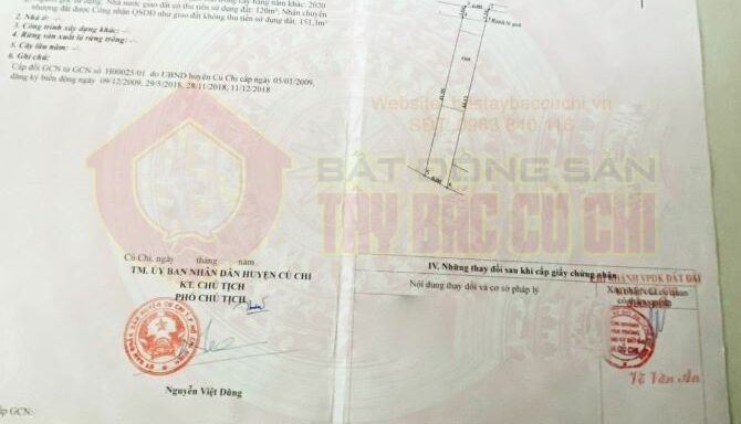 Bán đất thổ cư Xã An Nhơn Tây – ảnh 5/6