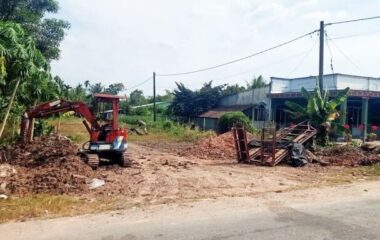 Bán đất thổ cư góc 2 mặt tiền Trung An, Củ Chi 1235m2