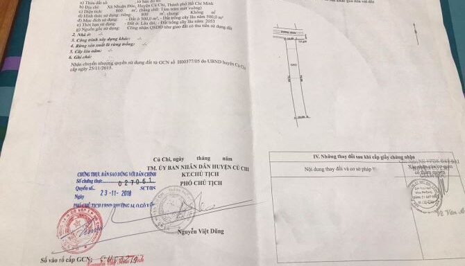 Bán đất thổ cư Xã Nhuận Đức – ảnh 5/6