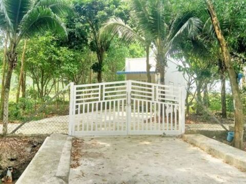 Nhà vườn 1/ đường Võ Văn Điều – 1000m2 – 40×39 cạnh 18m – 300m2 thổ cư – xã Phước Thạnh – Củ Chi