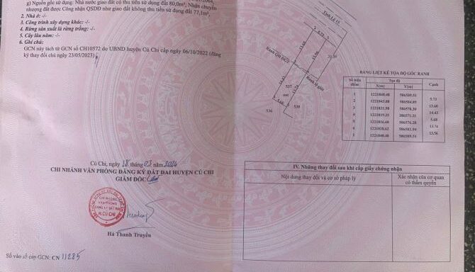 Bán đất thổ cư Xã Nhuận Đức – ảnh 4/5