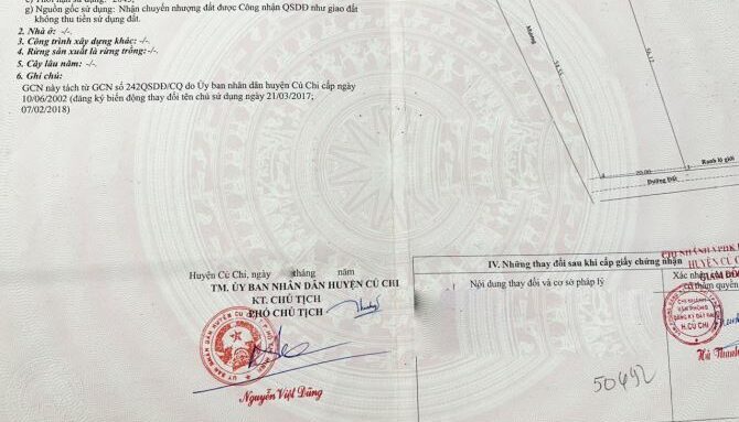 Bán đất thổ cư Xã An Nhơn Tây – ảnh 4/5