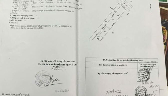 Bán đất thổ cư Xã An Nhơn Tây – ảnh 4/5
