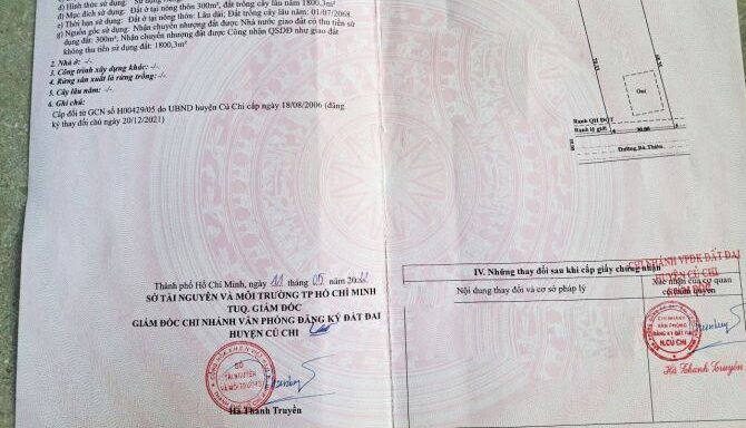 Bán nhà mặt tiền Xã Nhuận Đức – ảnh 4/5