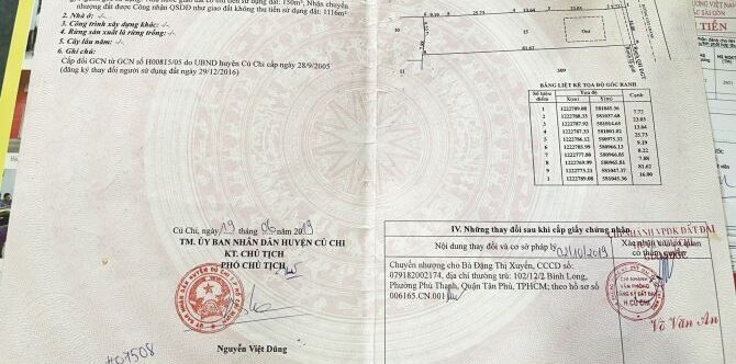 Bán đất thổ cư Xã Nhuận Đức – ảnh 6/6