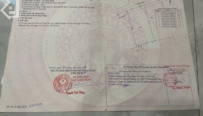 Bán đất thổ cư Xã An Nhơn Tây – ảnh 3/4