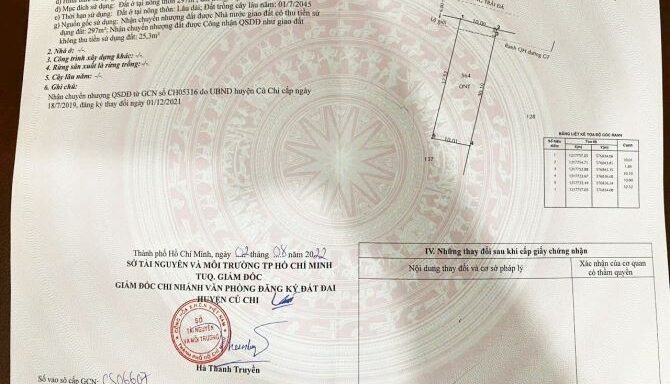 Bán đất thổ cư Xã Tân An Hội – ảnh 5/5