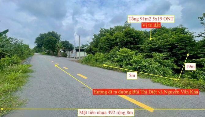 Bán đất thổ cư Xã Nhuận Đức – ảnh 2/4