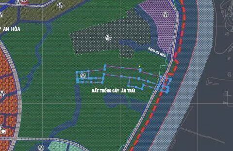 Bán đất nông nghiệp 44.464m2 mặt tiền sông Sài Gòn xã Trung An Củ Chi