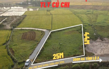 Đất đường Nguyễn Thị Náo – 1154m2 – 25×51 – 42m2 thổ cư – xã Trung Lập Thượng – Củ Chi