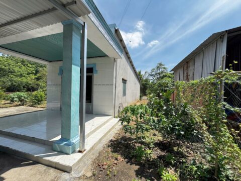 Nhà vườn 1/ đường Bùi Thị Lành – 1440m2 – 27×41 nở hậu 39m – 100m2 thổ cư – xã Trung An – Củ Chi