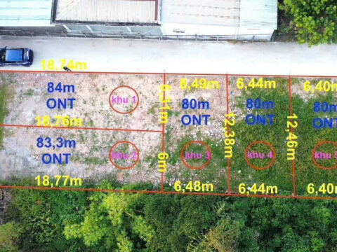 Đất 2/ đường Trần Thị Hồ – 80m2 – 6×13 – 80m2 thổ cư – xã Hòa Phú – Củ Chi