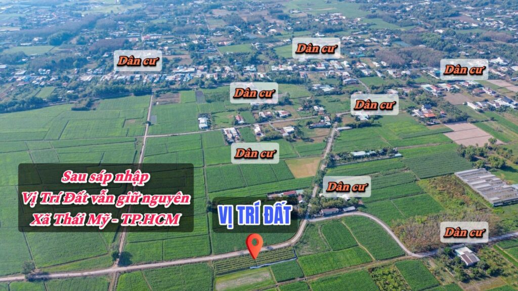 Bán đất nông nghiệp, đất vườn Xã Thái Mỹ – ảnh 1/5