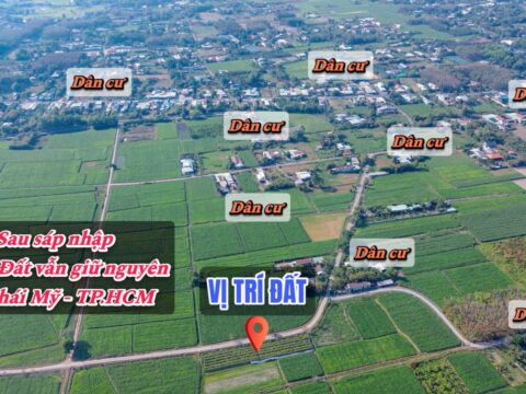 Bán 3 lô đất liền kề mặt tiền đường 690 – 600m2 – 16×35 nở hậu 18m – xã Thái Mỹ – Củ Chi