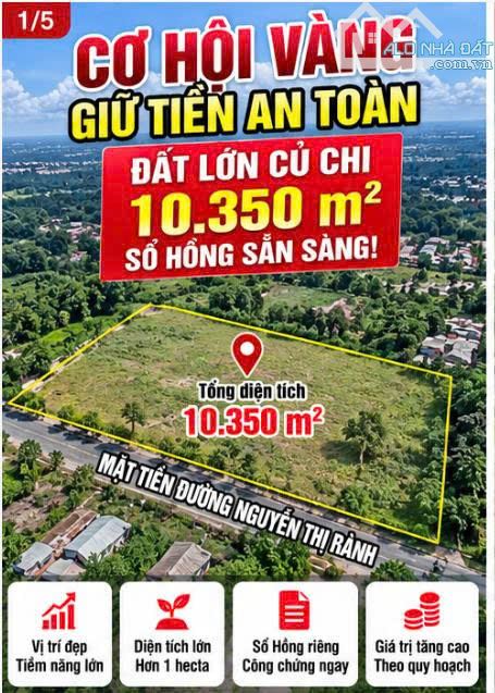 Bán đất nền dự án Xã An Nhơn Tây – ảnh 1/4