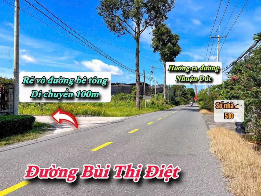 Bán đất thổ cư Xã Nhuận Đức – ảnh 5/5