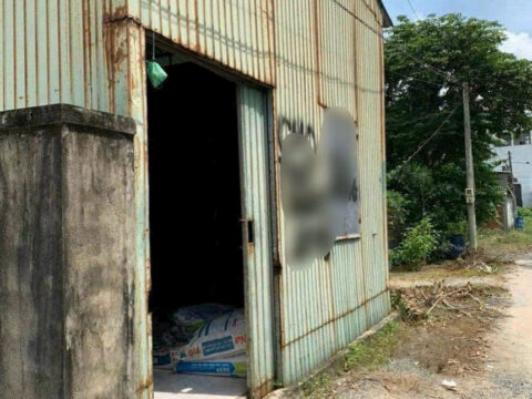 Bán nhà kho 1/ đường 210 – 300m2 – 15×20 – xã Hòa Phú – Củ Chi