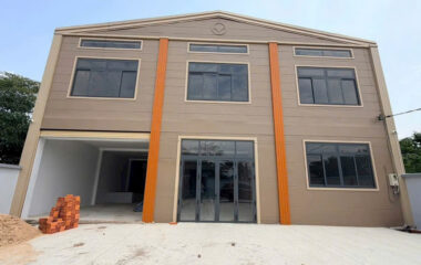 Nhà xưởng mặt tiền đường Sông Lu – 1238m2 – 17×76 – 800m2 thổ cư – xã Hòa Phú – Củ Chi