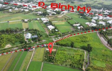 Bán đất vườn 1/ đường Bình Mỹ – 1820m2 – 35×63 – xã Bình Mỹ – Củ Chi
